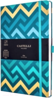 

Записная книжка CASTELLI, Oro Labyrinths / 0QC6BZ-003