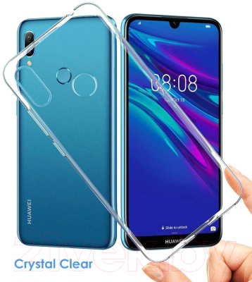 Чехол-накладка Volare Rosso Clear для Y6 2019/Y6s/Honor 8A/8A Pro (прозрачный)