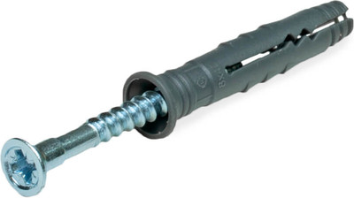 Дюбель-гвоздь ЕКТ Потайной 8x45 / VZ011260 (100шт, полипропилен) - 