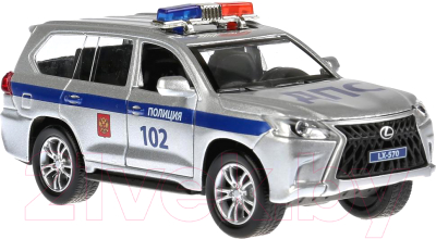 Автомобиль игрушечный Технопарк Lexus LX-570 Полиция / LX570-P-SL