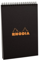 Блокнот Rhodia 185009C (черный) - 