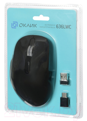 Мышь Oklick 636LWC (черный)