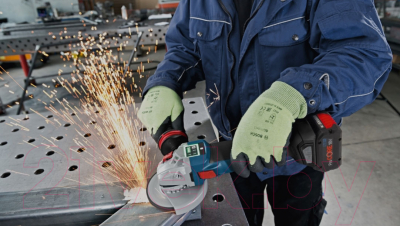 Изображение товара Профессиональная угловая шлифмашина Bosch Solo GWX 18V-10C (0.601.7B0.200)