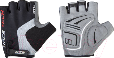 Велоперчатки STG AI-03-176 / Х81535 (L, черный/серый)