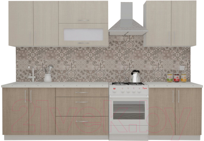 

Готовая кухня ВерсоМебель, ВерсоЛайн 6-2.4