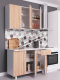 Миниатюра изображения товара Кухонный гарнитур Горизонт Мебель Point 120 (сонома)