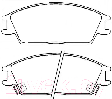 Тормозные колодки Stellox 235002SX