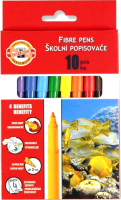 Фломастеры Koh-i-Noor 771002AJ05KS (10шт) - 