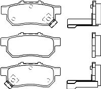 Тормозные колодки Stellox 244002SX - 