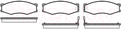 

Тормозные колодки Stellox, 247002SX