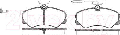 Тормозные колодки Stellox 272002SX