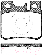 Тормозные колодки Stellox 293020BSX