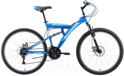 Велосипед Bravo Rock 26 D 2019 (18, голубой/белый)