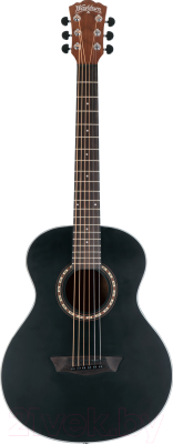 

Акустическая гитара Washburn, AGM5BMK Apprentice Mini GA Black Matte