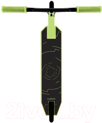 Самокат трюковый Globber Stunt GS-540 / 622-106 (черный/зеленый)