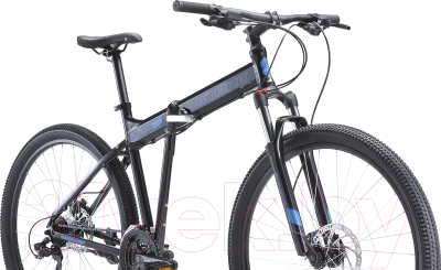 Велосипед STARK Cobra 29.2 HD 2020 (18, черный/голубой)