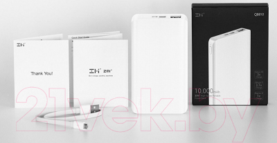 Портативное зарядное устройство ZMI QB810 10000mAh / ZMKQB810RUWH