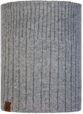 Бафф Buff Knitted&Polar Neckwarmer Kort Light Grey (120703.933.10.00)