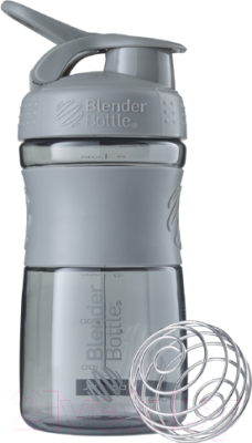 Шейкер спортивный Blender Bottle SportMixer Tritan / BB-SM20-PGRE (серый графит)
