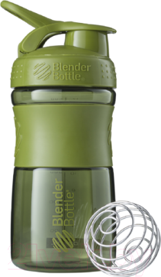 Шейкер спортивный Blender Bottle SportMixer Tritan / BB-SM20-MGRE (оливковый)