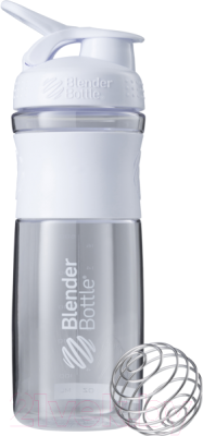 Шейкер спортивный Blender Bottle SportMixer Tritan / BB-SM28-CWHI (белый)