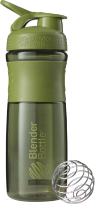 Шейкер спортивный Blender Bottle SportMixer Tritan / BB-SM28-MGRE (оливковый)