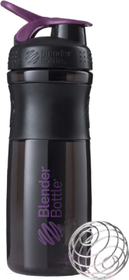 Шейкер спортивный Blender Bottle SportMixer Tritan / BB-SM28-BPLU (черный/сливовый)