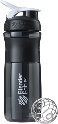 Шейкер спортивный Blender Bottle SportMixer Tritan / BB-SM28-BWHI (черный/белый)