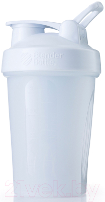 Шейкер спортивный Blender Bottle Classic Full Color / BB-CL20-FWHI (белый)