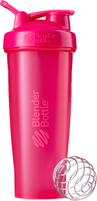 Шейкер спортивный Blender Bottle Classic Full Color / BB-CL32-FPIN (малиновый)