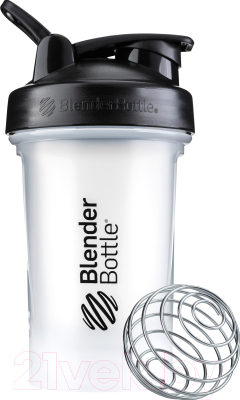 Шейкер спортивный Blender Bottle Classic V2 / BB-CLV220-CBLK (черный)