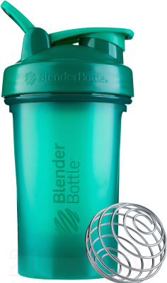 Шейкер спортивный Blender Bottle Classic V2 Full Color / BB-CLV220-FCEG (изумрудный зеленый)