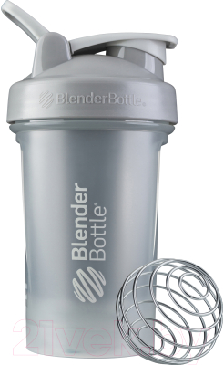 Шейкер спортивный Blender Bottle Classic V2 Full Color / BB-CLV220-FCPG  (серый графит)