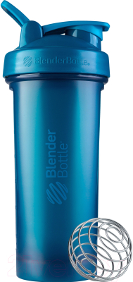 Шейкер спортивный Blender Bottle Classic V2 Full Color / BB-CLV228-FCOB (синий)