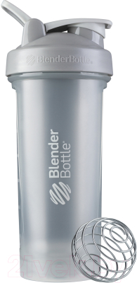 Шейкер спортивный Blender Bottle Classic V2 Full Color / BB-CLV228-FCPG (серый графит)