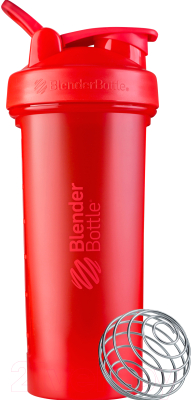 Шейкер спортивный Blender Bottle Classic V2 Full Color / BB-CLV228-FCR (красный)