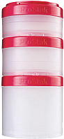 Набор контейнеров Blender Bottle ProStak Expansion Pak / BB-PREX-CCRE (красный) - 