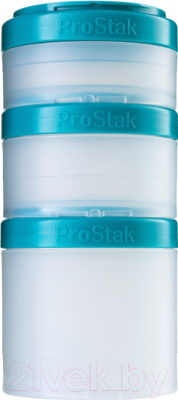 Набор контейнеров Blender Bottle ProStak Expansion Pak / BB-PREX-CTEA (морской голубой)