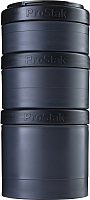 Набор контейнеров Blender Bottle ProStak Expansion Pak Full Color / BB-PREX-FBLK (черный) - 