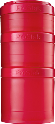 Набор контейнеров Blender Bottle ProStak Expansion Pak Full Color / BB-PREX-FCRE (красный)