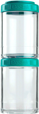 Набор контейнеров Blender Bottle GoStak Tritan / BB-GSST-TEAL (морской голубой)