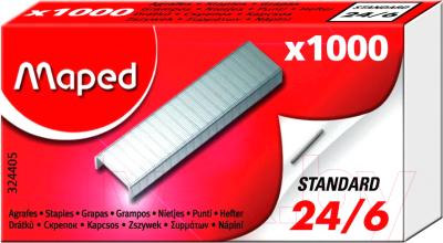 Изображение товара Скобы канцелярские Maped 324405 (1000шт)