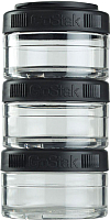 Набор контейнеров Blender Bottle GoStak Tritan / BB-G60-BLACK (черный) - 