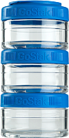 Набор контейнеров Blender Bottle GoStak Tritan / BB-G60-CYAN (бирюзовый) - 