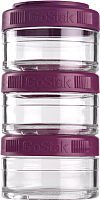 Набор контейнеров Blender Bottle GoStak Tritan / BB-G60-PLUM (сливовый) - 