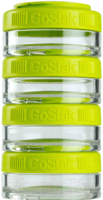 Набор контейнеров Blender Bottle GoStak Tritan / BB-G40-GREB (зеленый)