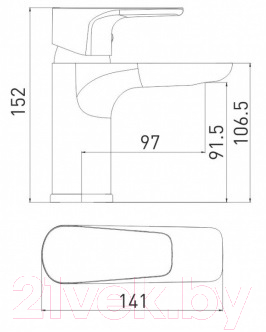 Смеситель Gross Aqua Evo 6241297C