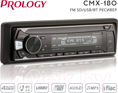 Бездисковая автомагнитола Prology CMX-180