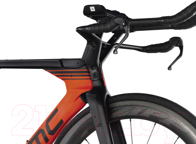Велосипед BMC Timemachine 02 One Ultegra Di2 2020 / 302031 (S, серый/оранжевый/карбон)