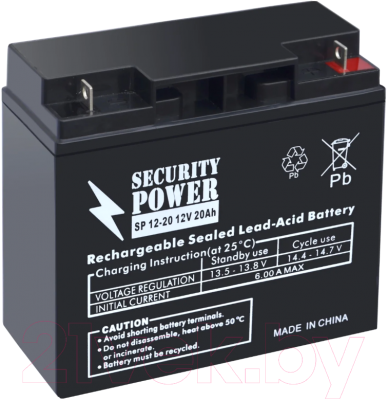 Батарея для ИБП Security Power SP 12-20 (12V/20Ah)